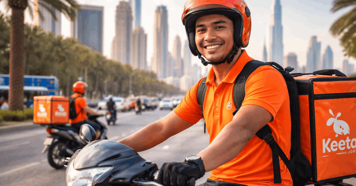 Keeta Jobs UAE 2026 – Apply Online for Delivery Rider Jobs in Dubai